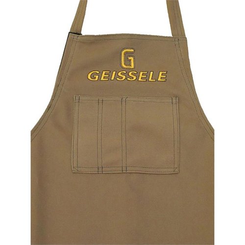 L'Shop Apron di Geissele Automatics è l'apron vero utilizzato dai tecnici, progettato per offrire protezione e funzionalità durante il lavoro con strumenti e accessori.