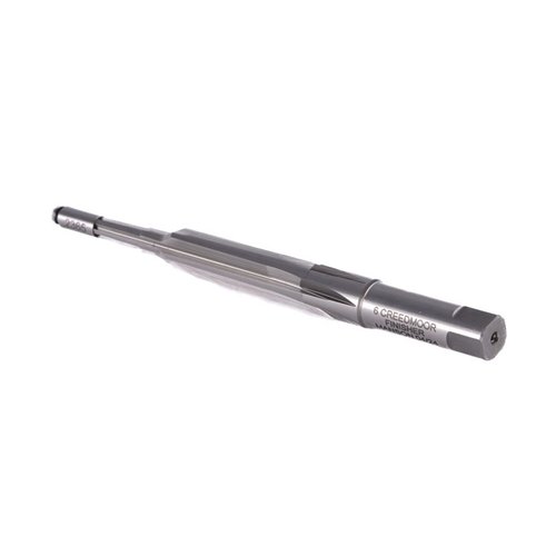 Il Live Pilot Finish Chamber Reamer di Manson Precision offre un taglio preciso con ridotto rischio di danneggiare le righe, garantendo massima accuratezza e durata.