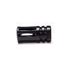 A2 ATTUTORE DI FIAMMATA COMPATIBILE 9MM/5.56X45 1/2"X28 NITRURATO NERO