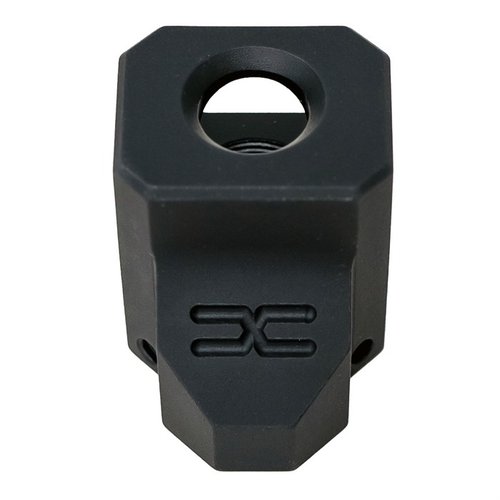 Il compensatore Faxon per Glock® Gen 4 migliora la coerenza, riduce il rinculo e il movimento della bocca, costruito in alluminio 6061 con finitura anodizzata nera.
