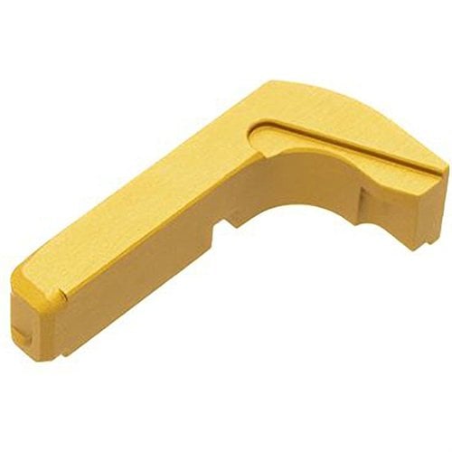 Il rilascio prolungato del caricatore per Glock Gen 3 offre un design ergonomico, installazione senza attrezzi e una texture che migliora il controllo e la velocità di espulsione.