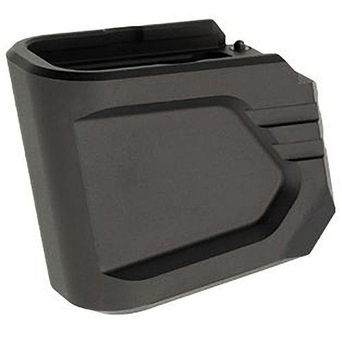+4 MAGAZINE EXTENSION per Glock 43X/48, installazione rapida senza attrezzi, aggiunge 4 colpi, include molla potenziata e offre maggiore controllo e presa.