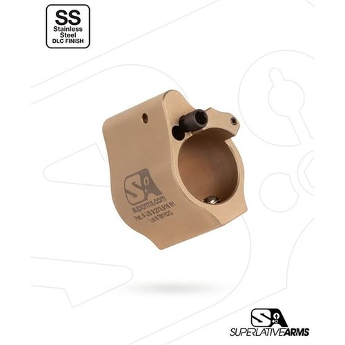 Il gas block regolabile Superlative Arms per AR-15 offre un flusso di gas pulito e fresco, riduce il rinculo e previene l'accumulo di carbonio con 30 posizioni di blocco.
