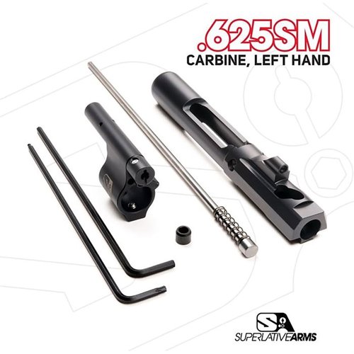 Il sistema a pistone regolabile Superlative Arms offre minore usura, meno rinculo e funzionamento più pulito grazie alla modalità Bleed Off® per AR-15.