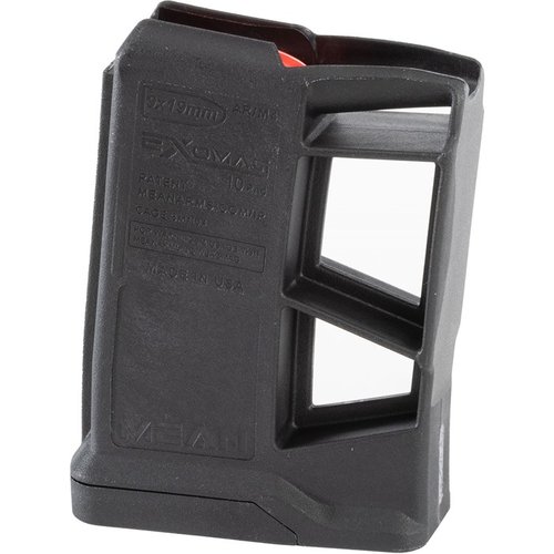 L'ExoMag 9mm Luger offre una rapida conversione da .223/5.56 a 9mm, senza adattatori, con funzione di last round bolt-hold open e compatibilità STANAG.