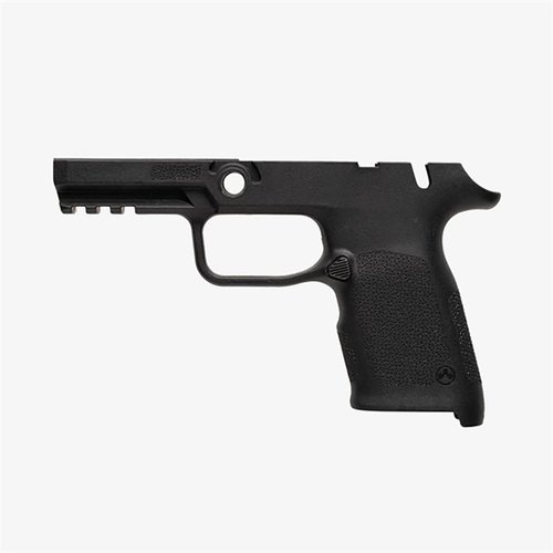 Il grip frame EHG SG9 per SIG Sauer P320 offre un design ergonomico, una flangia per il caricatore, un rail Picatinny e un rilascio del caricatore reversibile.