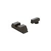 Set di mire da poligono zigrinate per GLOCK 9MM G1-4 / GLOCK 10MM .45 ACP