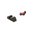 Set di mire Range in fibra ottica per Glock 42, 43, 43X, 48 - nere