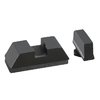 AMERIGLO 1L OPTIC COMP set di mire, anteriore zigrinato .220"F / posteriore .295"R per GLOCK