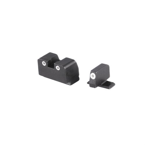 Il set di mire AMERIGLO® per Springfield XD offre un'immagine di mira co-witness elevata per ottiche red dot e funge da mire di backup affidabili.
