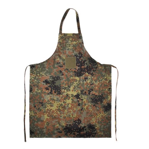 L'Long Canvas Apron di Brownells offre una robusta costruzione in tela di cotone, cuciture rinforzate, 4 tasche pratiche e una chiusura regolabile per una protezione completa.