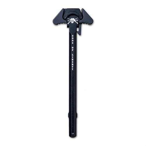 Il Liberty Charging Handle di Sons of Liberty Gun Works è ambidestro, offre operazioni senza inceppi e interrompe il gas durante il fuoco sopresso.