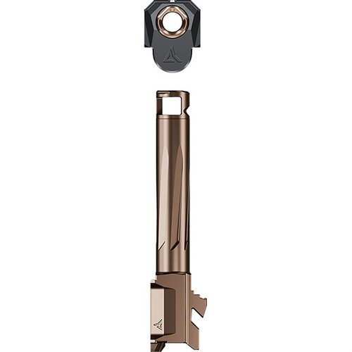 Il combo Radian® AFTERBURNER™ + RAMJET™ offre riduzione del rinculo e precisione di livello match, con installazione facile e compatibilità con fondine G17.