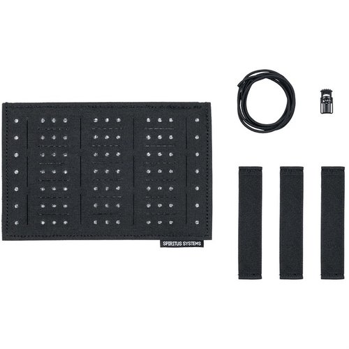 Il Configurable Med Tray Mk2 di Spiritus Systems offre un'organizzazione modulare per piccoli oggetti, con supporto a MOLLE e cinghie elastiche configurabili.