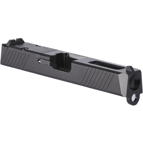Il Brownells RMR Slide per Glock® 19 Gen3 offre un design ottimizzato, slot per montaggio red dot, e opzioni con taglio 'window' per migliorare le prestazioni.