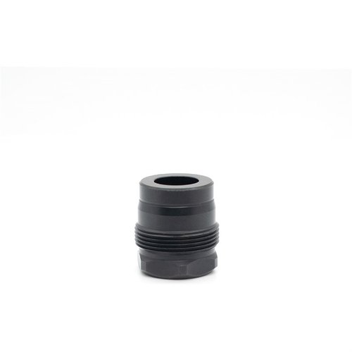 Il MINI MUZZLE BRAKE offre compatibilità con Atlas e Atlas XL, finitura Black Nitride e una robustezza di 67 HRC, ideale per migliorare la precisione e ridurre il rinculo.