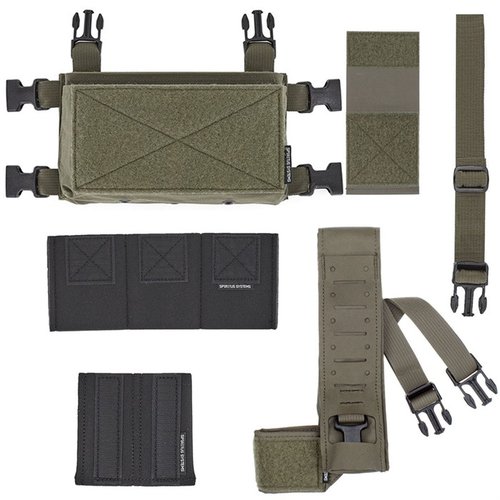 Il Micro Fight Chassis Mk4 Starter Kit offre efficienza, modularità e prestazioni leggere, con tasche ampie e integrazione perfetta con accessori Spiritus.