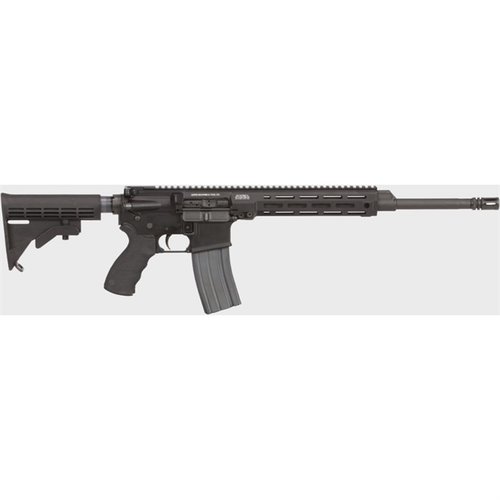 Il DEFENDER-L 5.56X45 NATO offre un sistema monolitico, alta personalizzazione, canna da 16", e capacità di 30 colpi per prestazioni superiori.