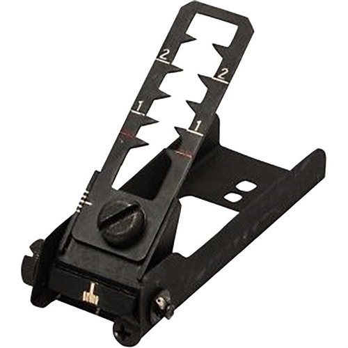 Il M203 Leaf Sight di LMT DEFENSE offre un'assemblaggio versatile per montaggio su heat shield carabina/fucile o su rail Picatinny 1913, migliorando la precisione.