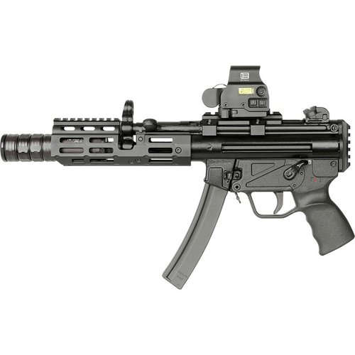 Il SUPPRESSOR M-LOK® HANDGUARD per MP5 è leggero, facile da installare e progettato per l'uso con soppressori, garantendo durata e funzionalità.