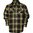 BROWNELLS PATERSON CAMICIA DI FLANELLA A MANICHE LUNGHE DA UOMO - X-SMALL