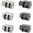ALPHA TANK BRAKE - NITRURO NERO - M14X1LH