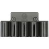 Set piastra port-cartucce per fucile - Nero - 5 colpi