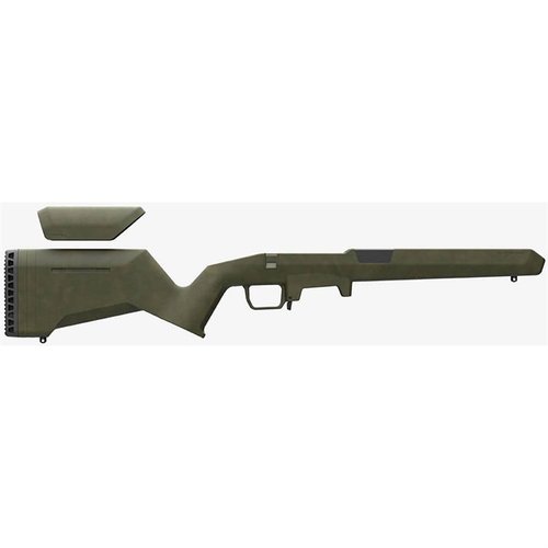 Il Magpul Hunter Lite per Remington 700 Short Action è leggero, maneggevole e compatibile con accessori M-LOK, ideale per cacciatori ambidestri.