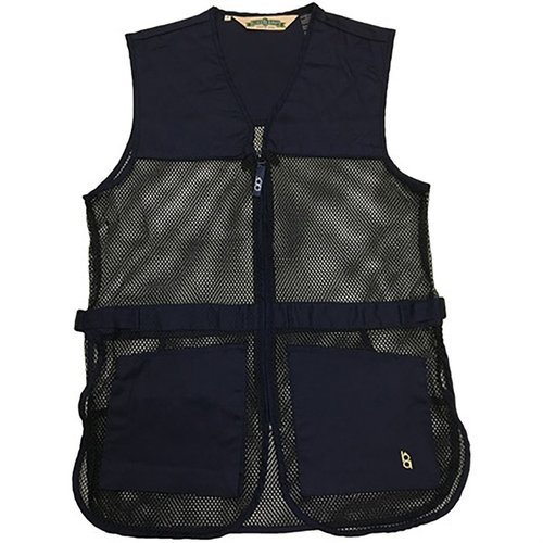 Il BOB ALLEN FULL MESH DUAL PAD SHOOTING VEST offre leggerezza e ventilazione grazie alla costruzione in mesh, con pad duali per tiratori mancini e destrorsi.