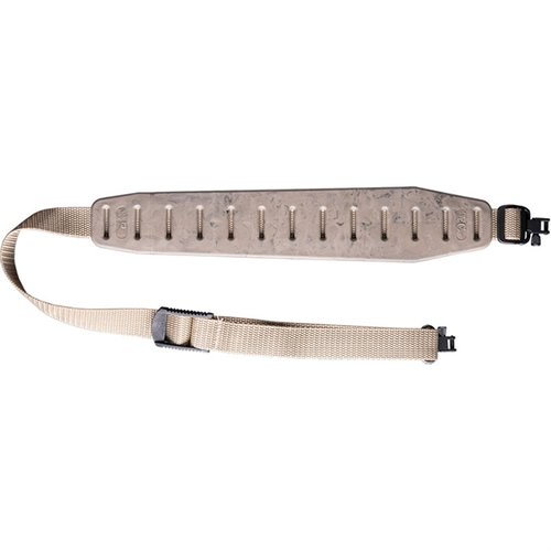 La QUAKE CLAW 2.0 Sling offre un pad antiscivolo, comfort superiore grazie all'elasticità, e resistenza all'acqua, ideale per fucili e carabine.