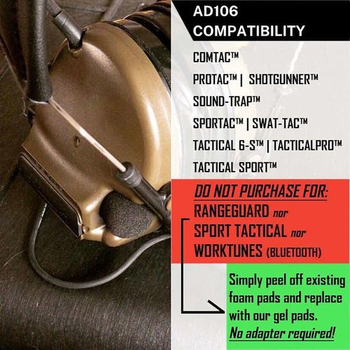 Le SIGHTLINES Gel Ear Pad Adapter Plates offrono comfort per chi indossa occhiali, isolamento acustico superiore e compatibilità con numerosi headset, migliorando l'esperienza di utilizzo.