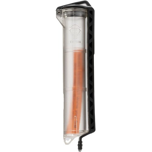 Il CellVault Battery Storage è un contenitore sicuro e impermeabile per batterie CR123 e AAA, con clip integrata per un accesso rapido e organizzato.