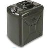 Il Jerry Can Militare da 50L offre un design spill-proof con coperchio a leva e guarnizione in gomma, ideale per trasportare carburante in sicurezza.