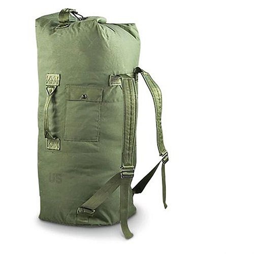 Borsa da viaggio in nylon Cordura, resistente all'acqua, con spallacci imbottiti, tasca esterna e maniglia robusta, perfetta per avventure all'aperto.