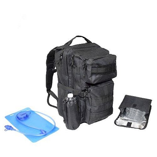 Zaino CACTUS JACK ARMORED TRANSPORT, espandibile e personalizzabile, con compartimenti zip, supporto per idratazione e slot per armatura per una protezione ottimale.