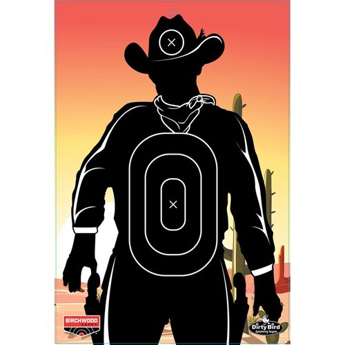 I bersagli BIRCHWOOD CASEY DIRTY BIRD GUNSLINGER SKYLINE 12 x 18