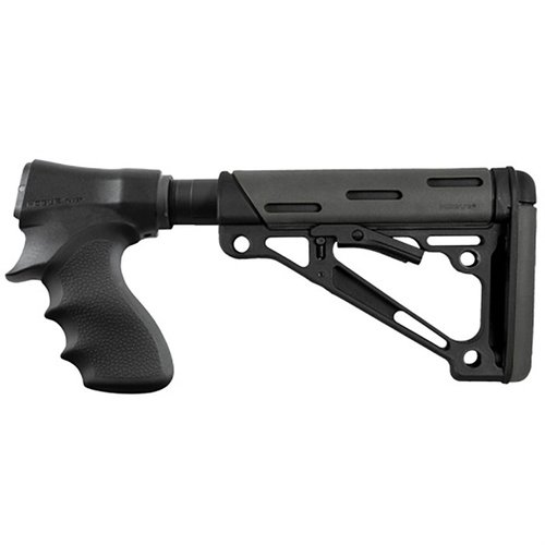 L'adattatore HOGUE® per calcio Remington 870® offre una costruzione leggera in polimero rinforzato, design anti-rumore, e diverse posizioni di montaggio per slinga.