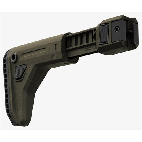 Il Magpul UCS™ offre un'eccezionale regolabilità con 6 posizioni di LOP, riser per il collo reversibili e compatibilità con varie piattaforme M1913.