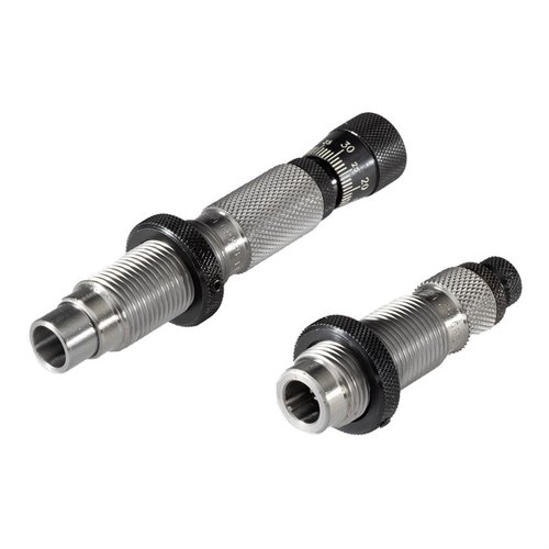 Il set di die Redding Type S Match Bushing offre un controllo preciso della dimensione e della tensione del collo, con un sistema di seduta flottante per una maggiore concentricità.