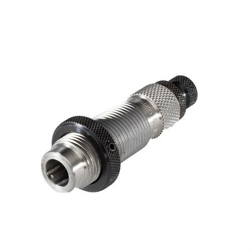 Il Redding Type S Bushing Full Length Sizing Die offre un resizing preciso e controllato del collo della cartuccia, con bushings intercambiabili e un'asta di decapping regolabile.