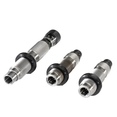 Il set di die Type S Elite Redding offre un controllo preciso della tensione del collo, migliorando la coerenza e l'accuratezza delle munizioni caricate.