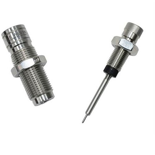 Il die L.E. Wilson Bushing Full Length permette di regolare la tensione del collo e dimensionare il corpo della cartuccia, con parti in acciaio trattato di alta qualità.