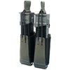 La doppia tasca per caricatori GBRS offre compatibilità MOLLE/BELT, ritenzione bungee rimovibile e materiale elastico per un'estrazione fluida e sicura.