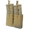 La GBRS Group Double Rifle Magazine Pouch offre compatibilità MOLLE/BELT, ritenzione bungee rimovibile e materiali resistenti per un'estrazione fluida e sicura.