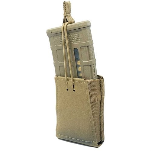 La borsa per caricatori GBRS Group 7.62mm offre un design versatile e compatibile MOLLE/BELT, con ritenzione bungee per un'estrazione e reinserimento rapidi.