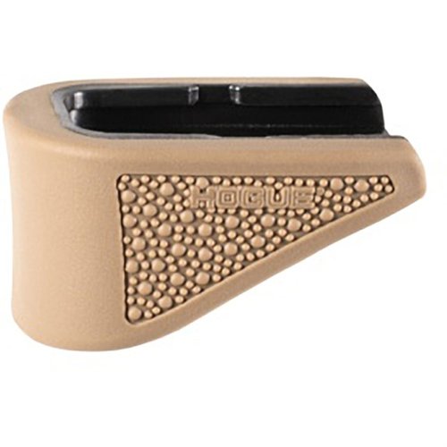 Migliora la tua Glock 42 con l'OverMolded Grip Extension Pad HOGUE, per una presa sicura e confortevole, protezione del caricatore e installazione semplice.