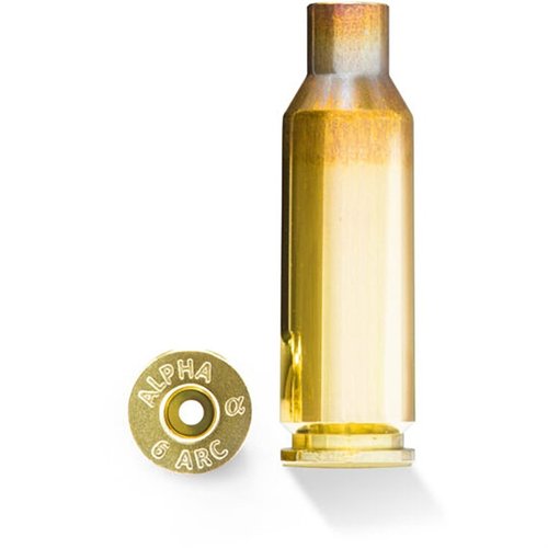 La cartuccia 6MM ARC di Alpha Munitions offre alta precisione, bassa rincorsa e prestazioni a lungo raggio, con 100 bossoli protetti in custodia personalizzata.