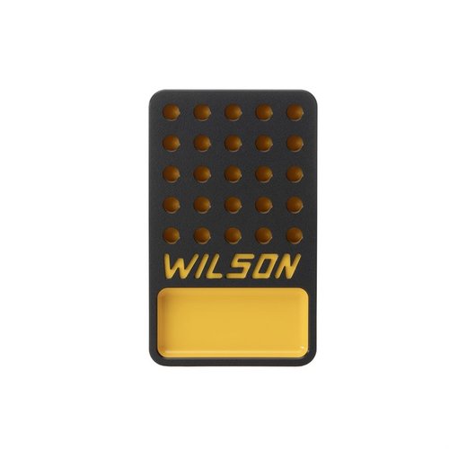 Il vassoio di ricarica L.E. Wilson da 25 colpi offre un design a basso profilo, capacità di 25 cartucce, e un comodo cup per proiettili/primer, tutto in plastica HDPE resistente.