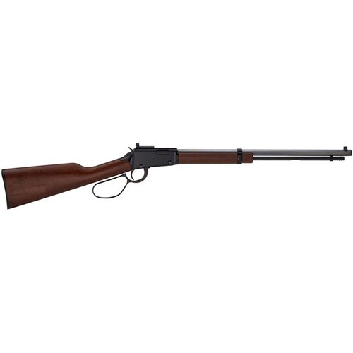 Fucile a leva H1 TRACKER .22 WMR con canna da 20", 13 colpi, mira Skinner e legno di noce americano, ideale per caccia e tiro di precisione.