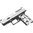 FUSION FIREARMS XF PRO 9MM LUGER 4"BBL (2)15RD MAGS CHROME